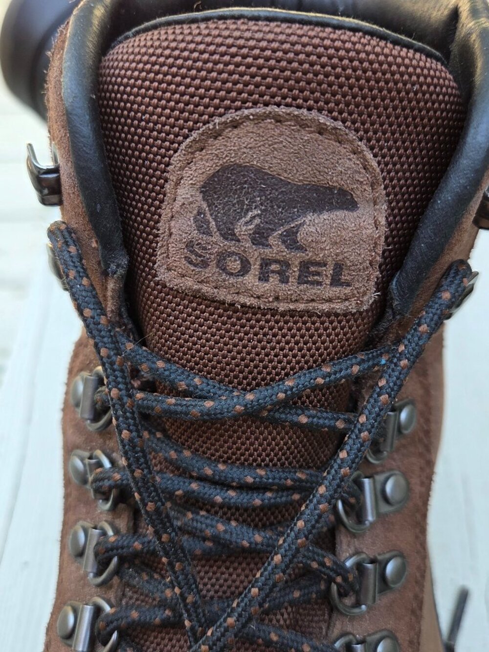 Sorel-Ankeny Boot Men 10 Brown Outdoor Winter WP Hiker